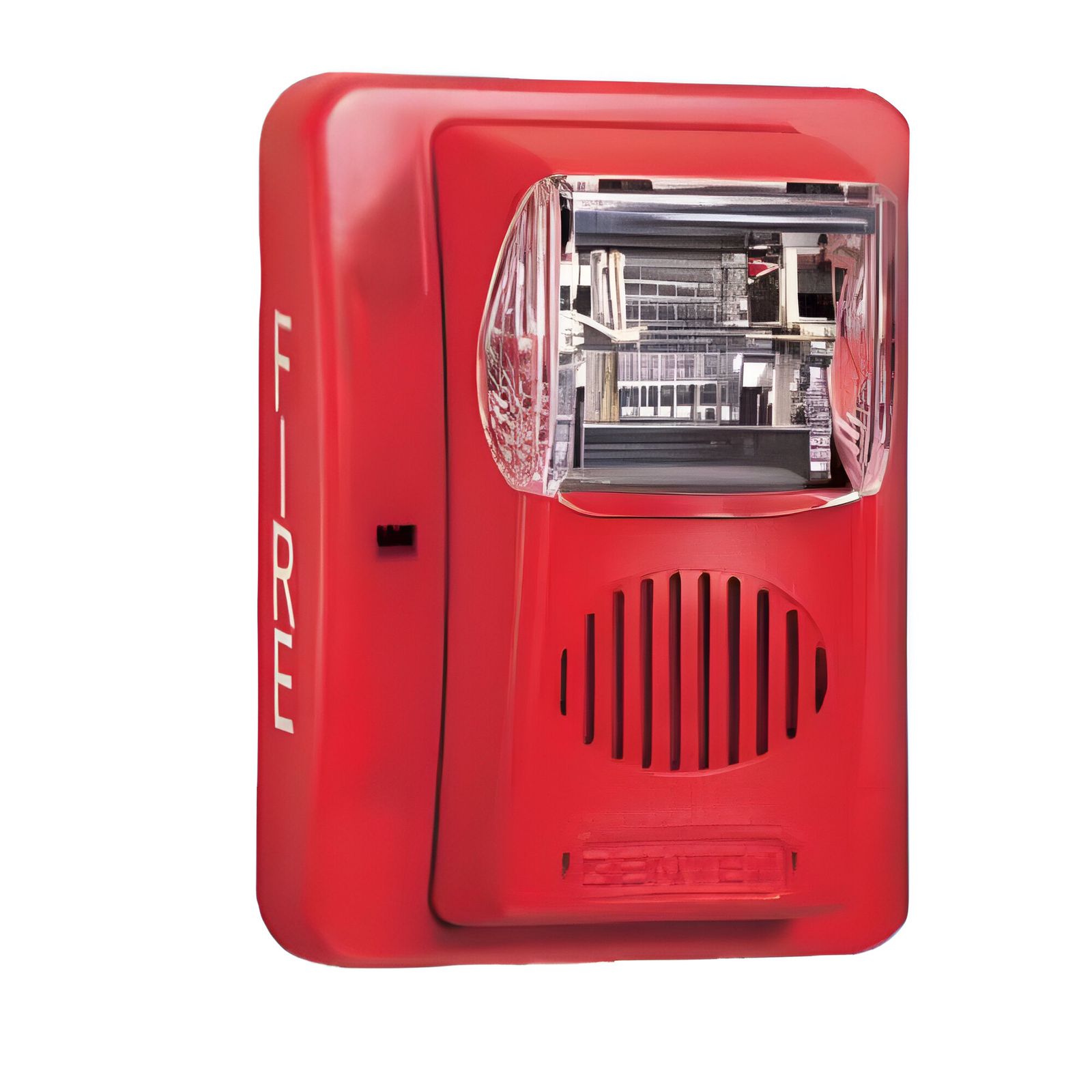 Sirena con Estrobo VES GEC3-24WR, Muro roja Multi Candela